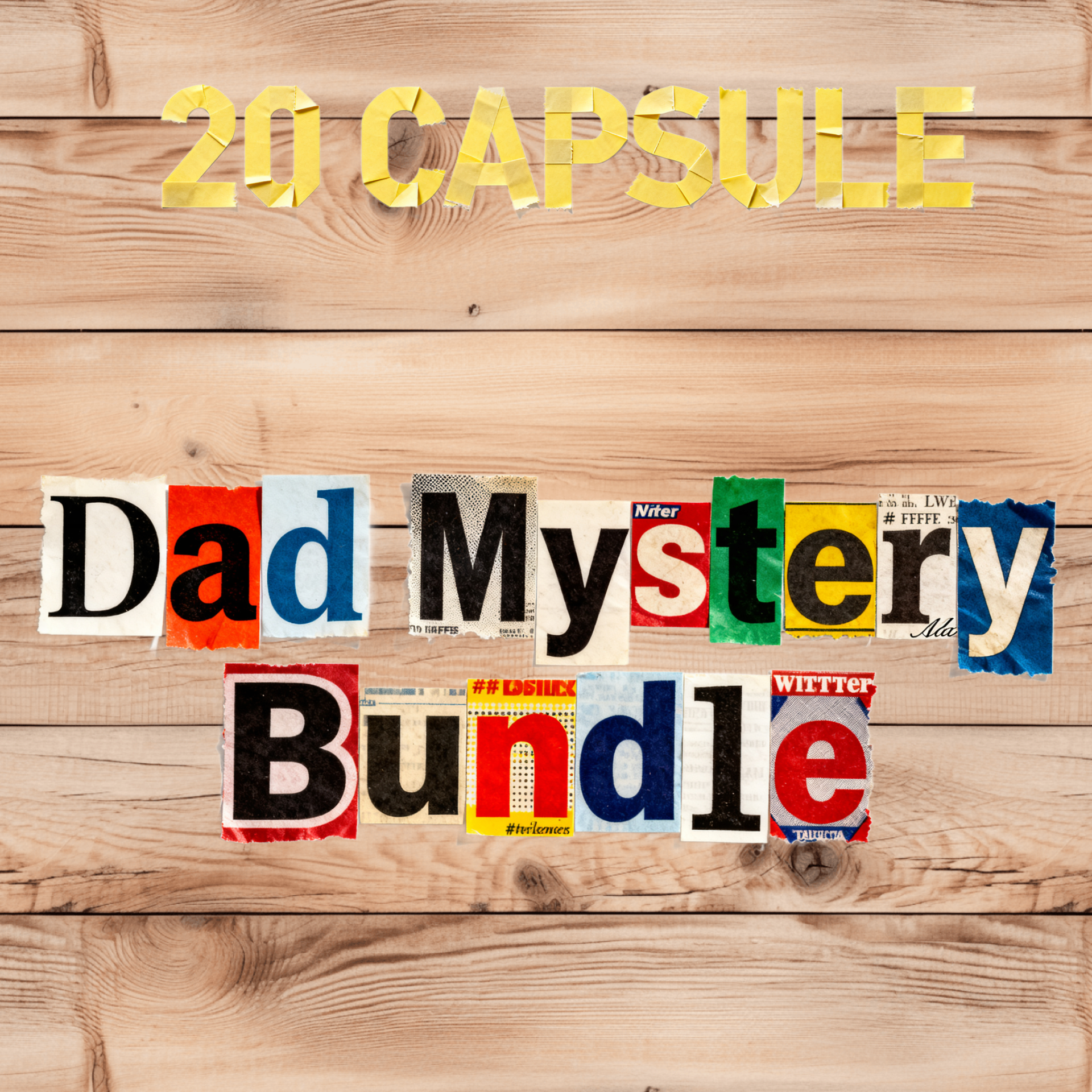 20 Capsule - Dad Mystery Bundle