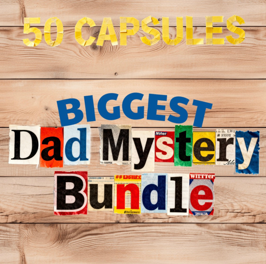 50 Capsule Dads BIGGEST Mystery Bundle