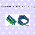 6 Row Bracelet Set
