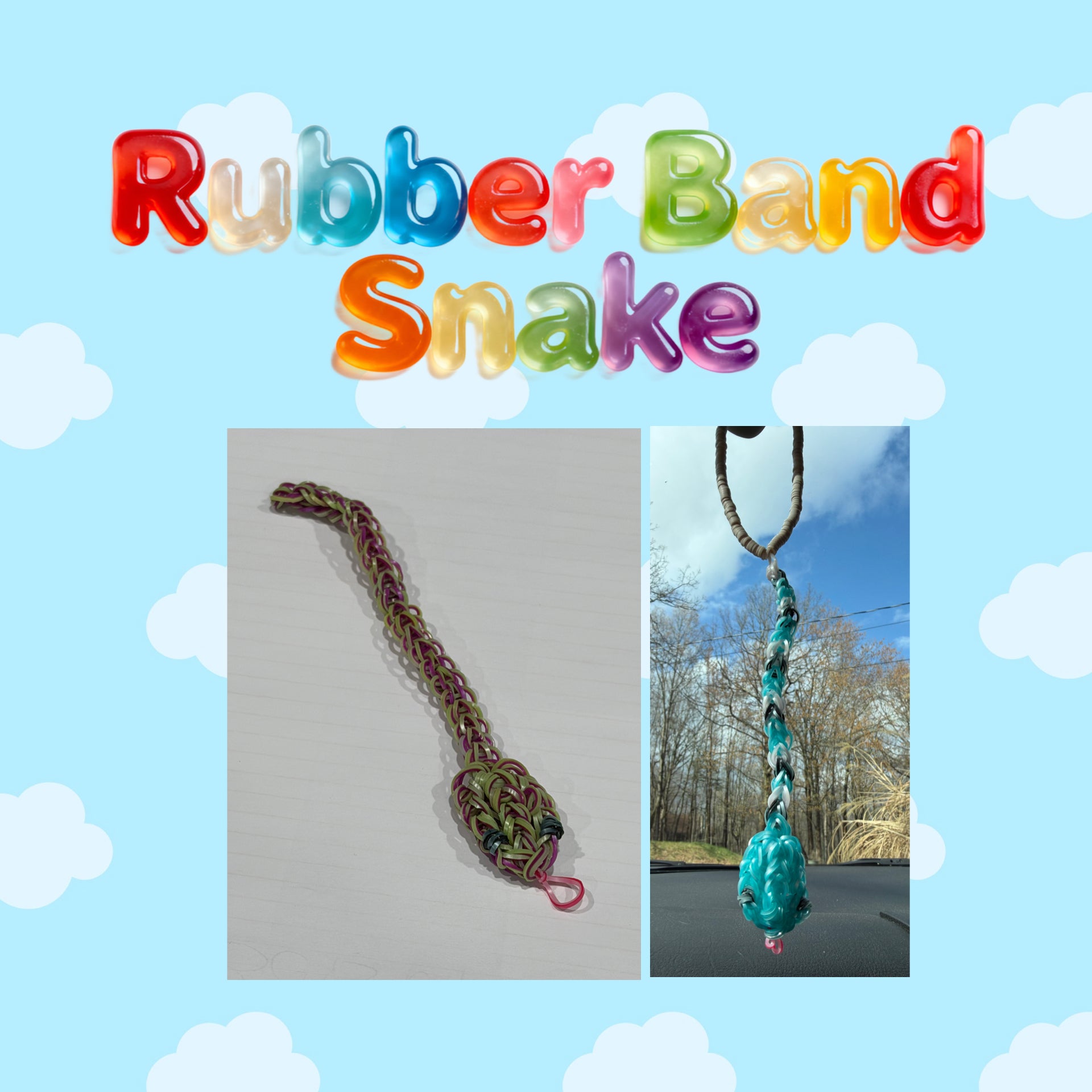 Rubber Band Snake